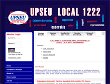 Tablet Screenshot of local1222.org